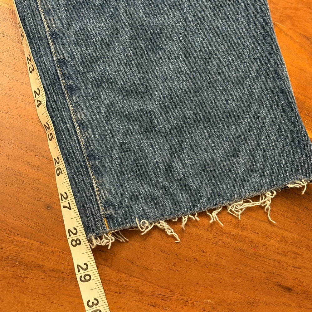 Good American Blue Straight Leg Jeans - Picture 9 of 9
